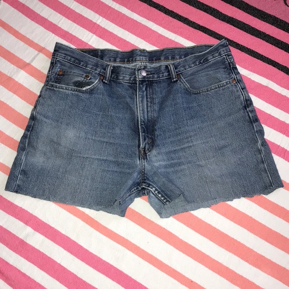 levi's plus size high waisted shorts